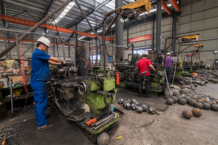 乐清网架配件车间